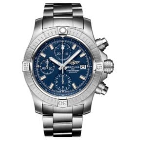 Breitling Avenger 2, steel blue dial