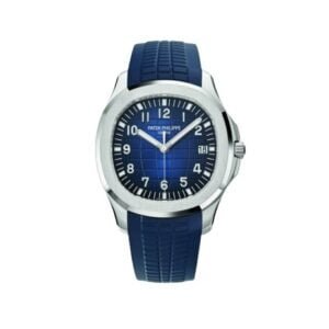 Patek Philippe Aquanaut blue dial blue rubber strap