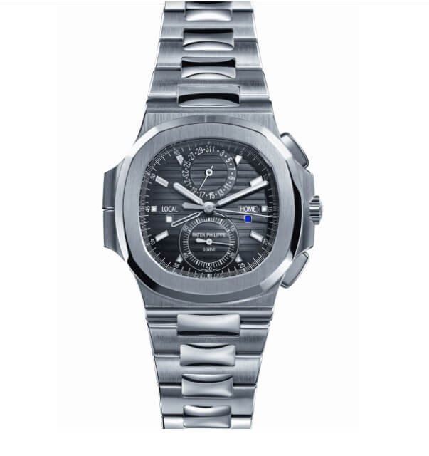 Patek Philippe Nautilus Travel Time V6 Factory Swiss Movement steel ...