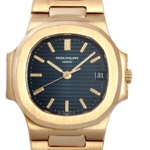 Patek Philippe Nautilus V6 Factory yellow gold, blue dial