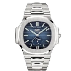 Patek Philippe Nautilus V6 Factory Swiss Movement steel blue dial