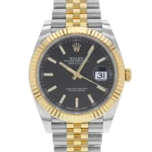 Rolex Datejust 36 mm EW Factory Swiss ETA 2836-2 Movement steel gold black dial standard markers