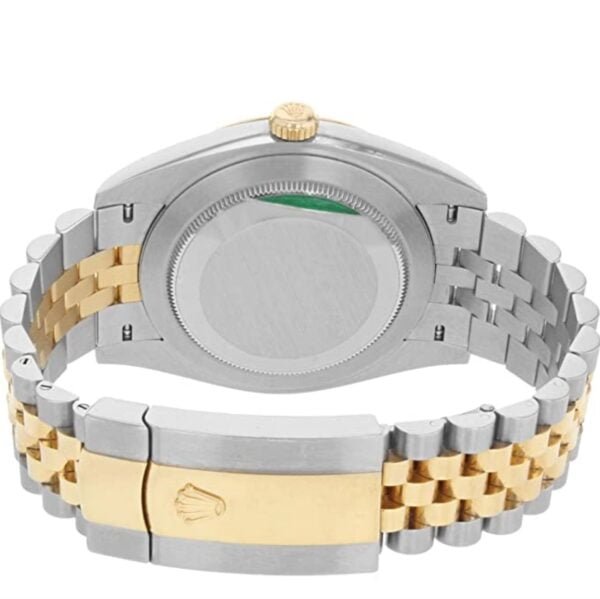 Rolex Datejust 36mm Gold Black Standard Replica - Image 2