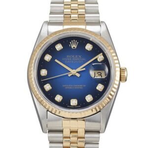 Superclone Rolex Datejust 41 mm, blue dial, two tone