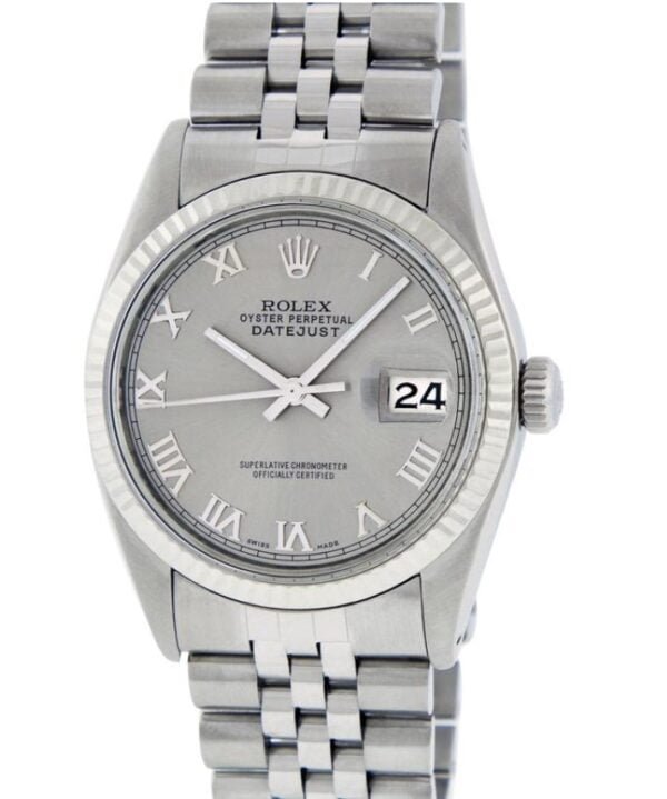 Best Replica Rolex Datejust II, steel Grey dial, roman markers
