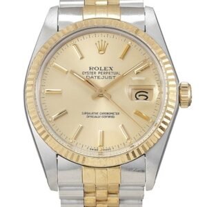 Rolex Datejust 36 mm EW Factory Swiss ETA 2836-2 Movement steel gold gold dial standard markers