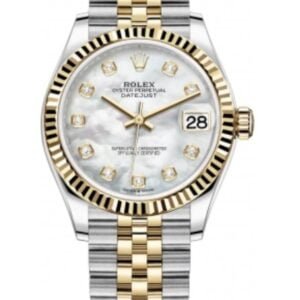 Knock Off Rolex Datejust white MOP dial
