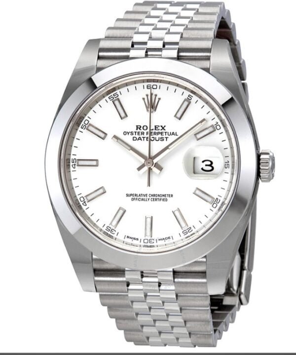Fake Rolex Datejust II, steel, white dial
