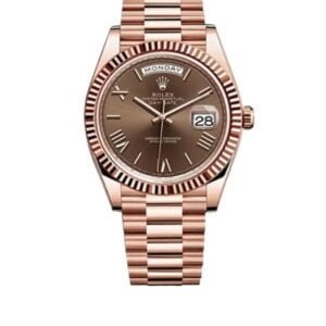 Rolex Day Date 36mm Rose Gold Chocolate Dial Replica