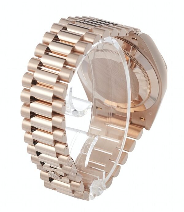 Rolex Day Date 40mm Rose Olive Green Replica - Image 3