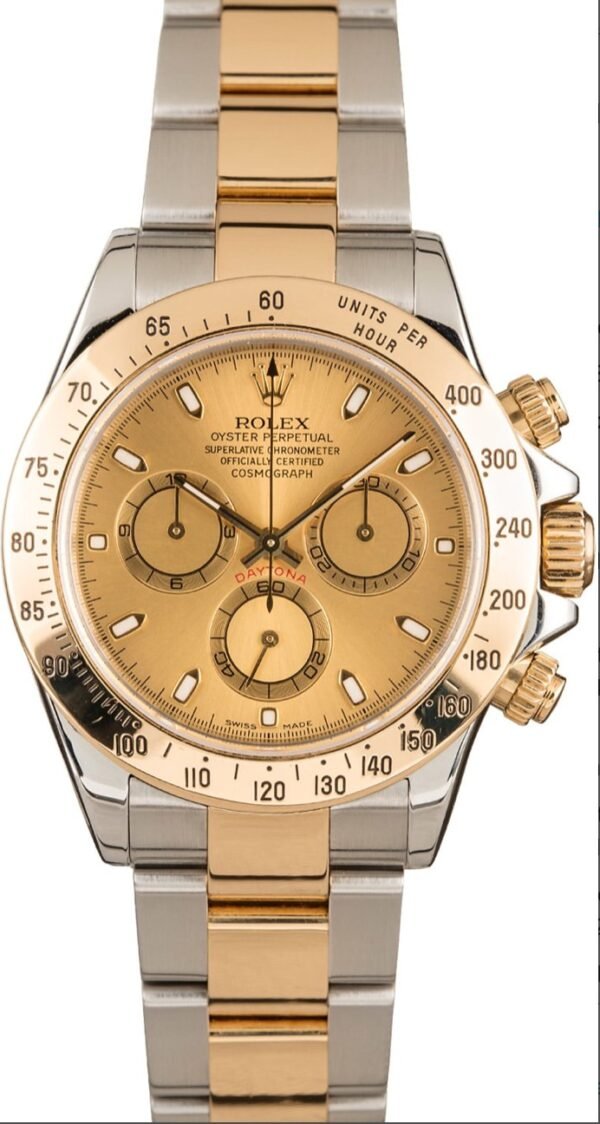 Rolex Daytona 40mm Two Tone Replica - Image 3