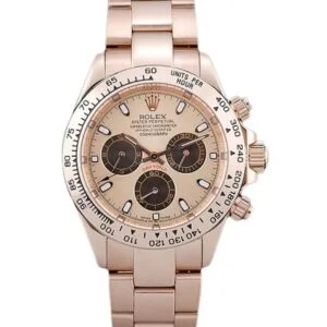 Rolex Daytona NOOB Factory Swiss ETA 4130 Movement rose gold pink dial 1