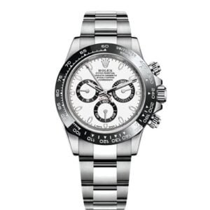 Rolex Daytona Ref 116500 Factory Swiss ETA 4130 Movement steel white dial black bezel 3