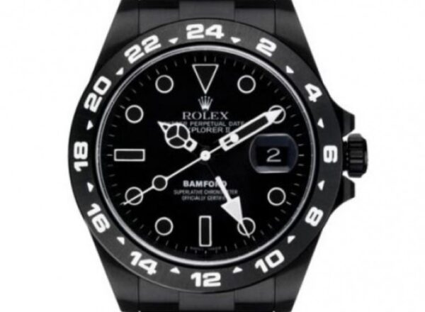 Rolex Explorer 2 , Bamford PVD All Black