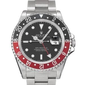 Rolex GMT Master Coca Cola, Steel, black dial