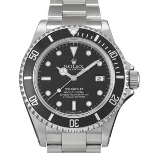 Rolex Sea Dweller, steel, black dial