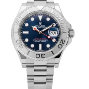 Rolex Yachtmaster, steel, blue dial