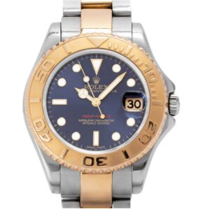 Rolex Yachtmaster steel and gold, blue dial