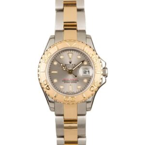 Rolex Yachtmaster, steel gold, grey dial