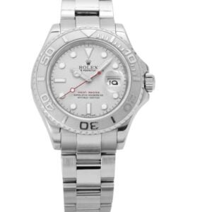 Rolex Yachtmaster, steel, silver dial