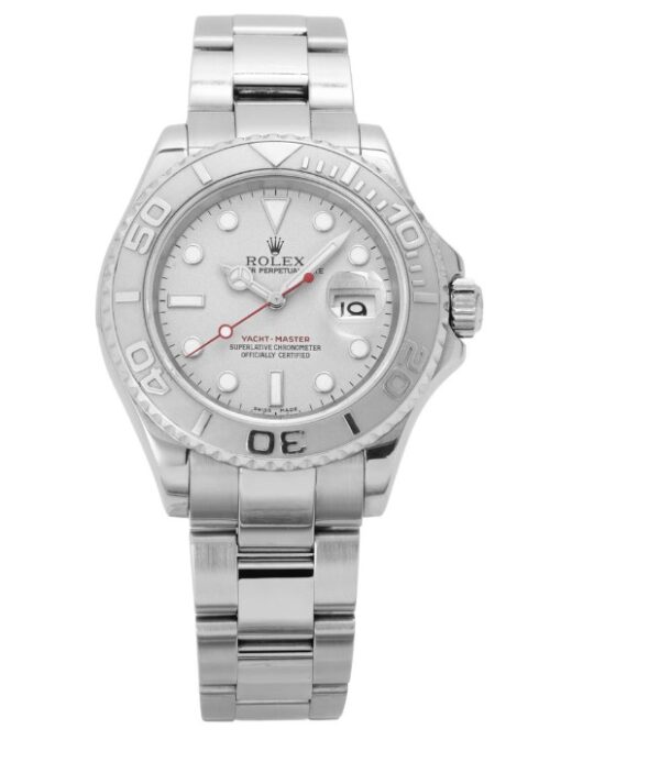 Rolex Yachtmaster, steel, silver dial
