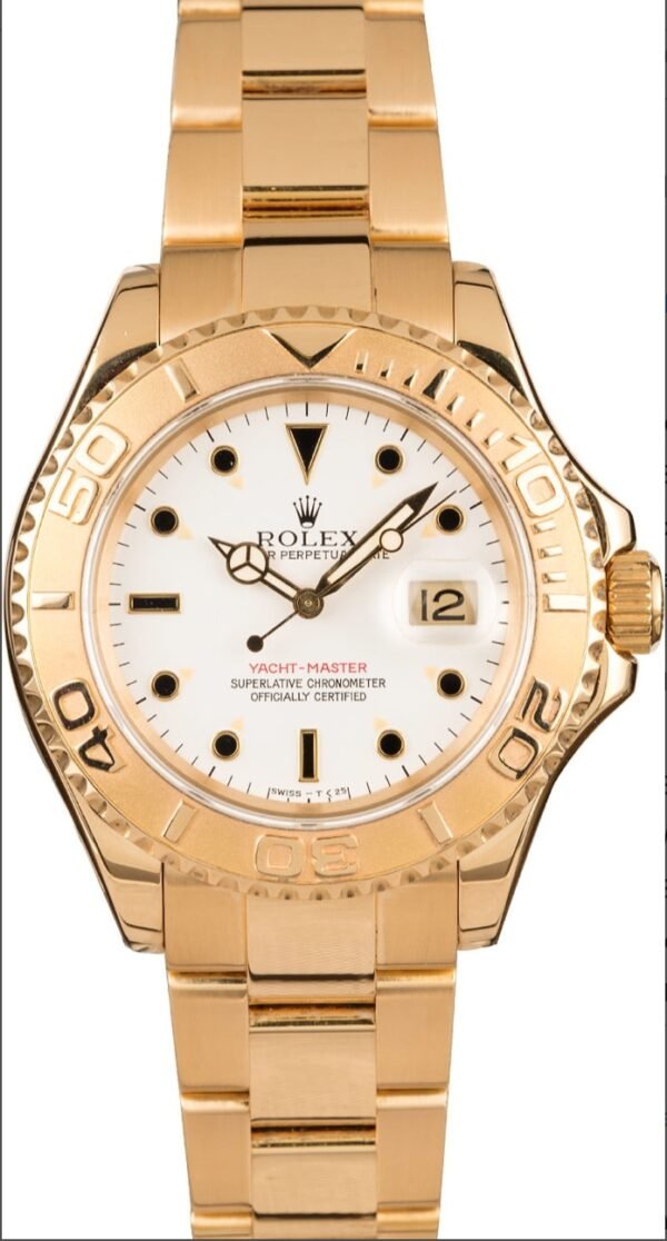 Rolex Yacht-Master Yellow Gold Replica - Image 3