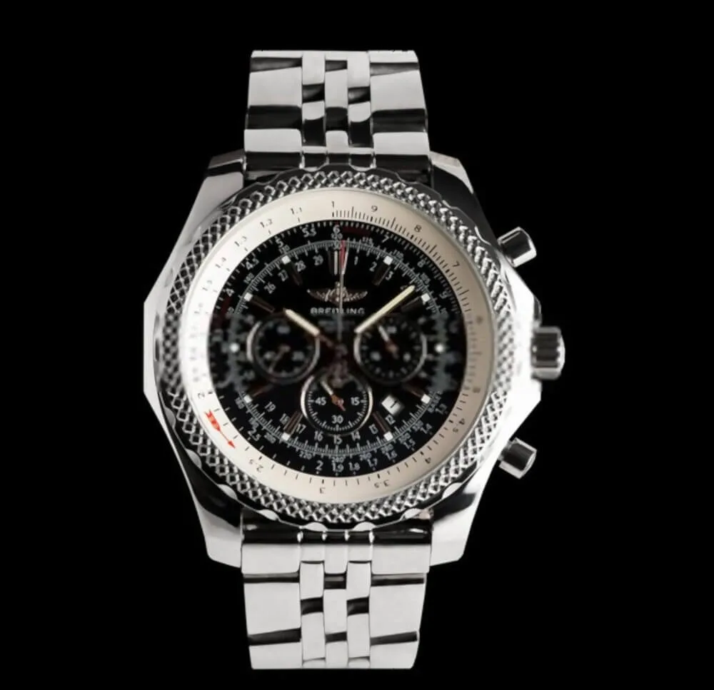 Breitling for Bentley steel black dial