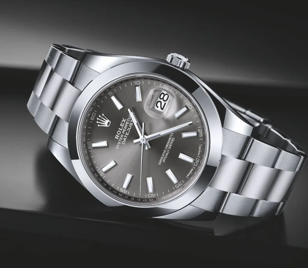 Rolex Magnifier of Rolex Datejust luxury super clone watch 