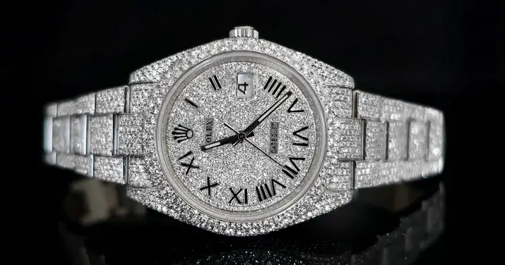 Iced out Rolex Replica
